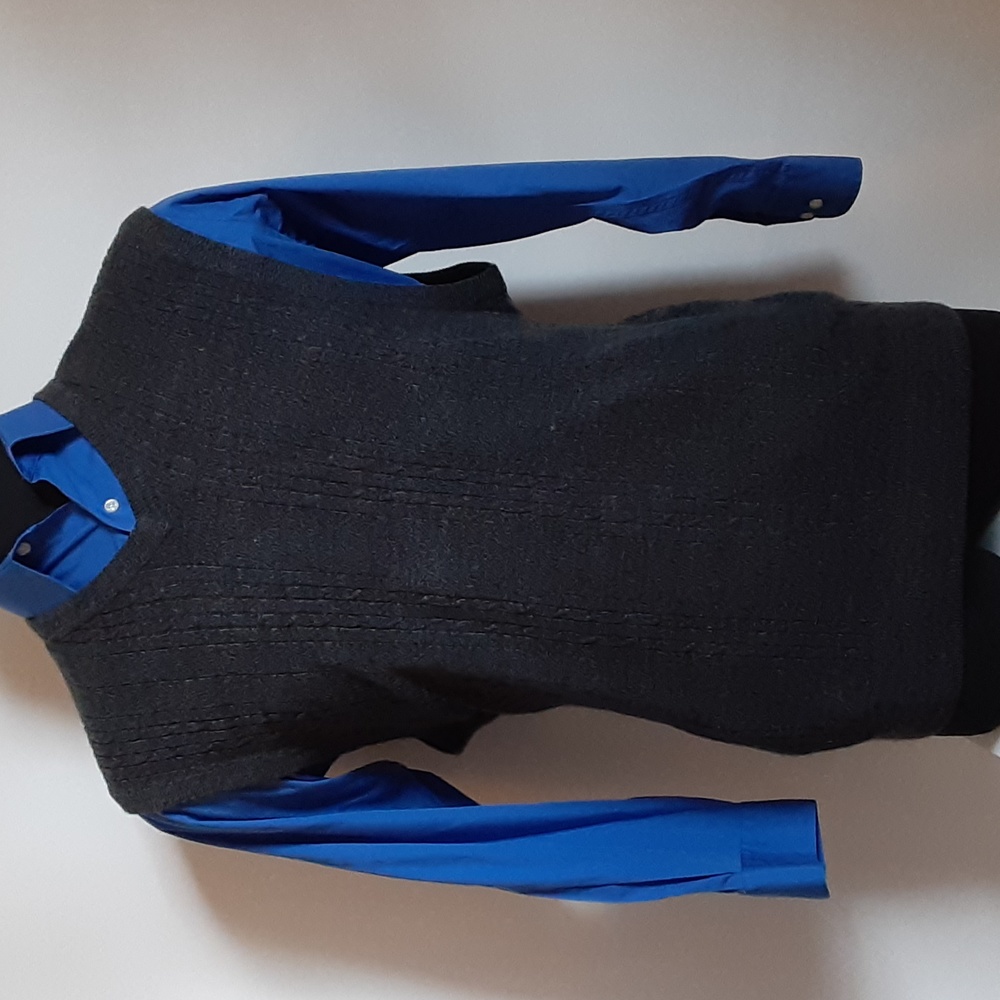 FINAL Lvg 8/15 Dockers Vneck men XXL pullover vest. SUPERB cond Super soft 3-15 - Picture 2 of 9